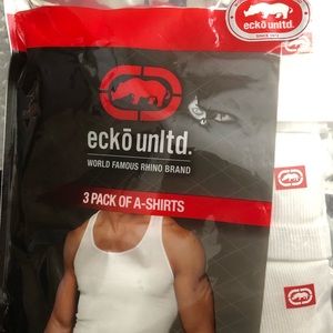 NEW ECKO UNLTD. 3 PACK OF A-SHIRT TANK TOP/ S,M,L